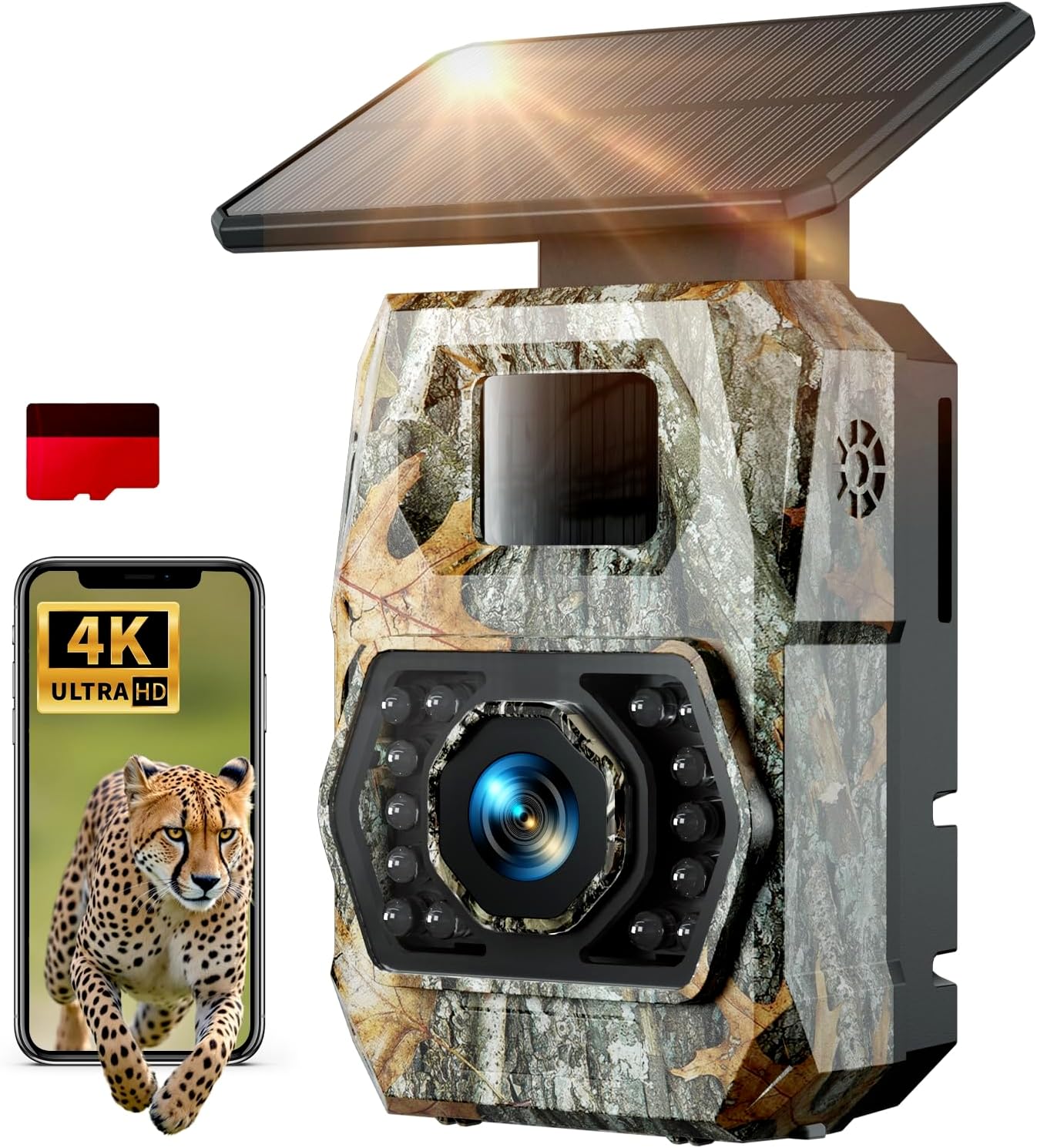 Upptäck naturen på ett helt nytt sätt – Jaktkamera 60 MP 4K HD