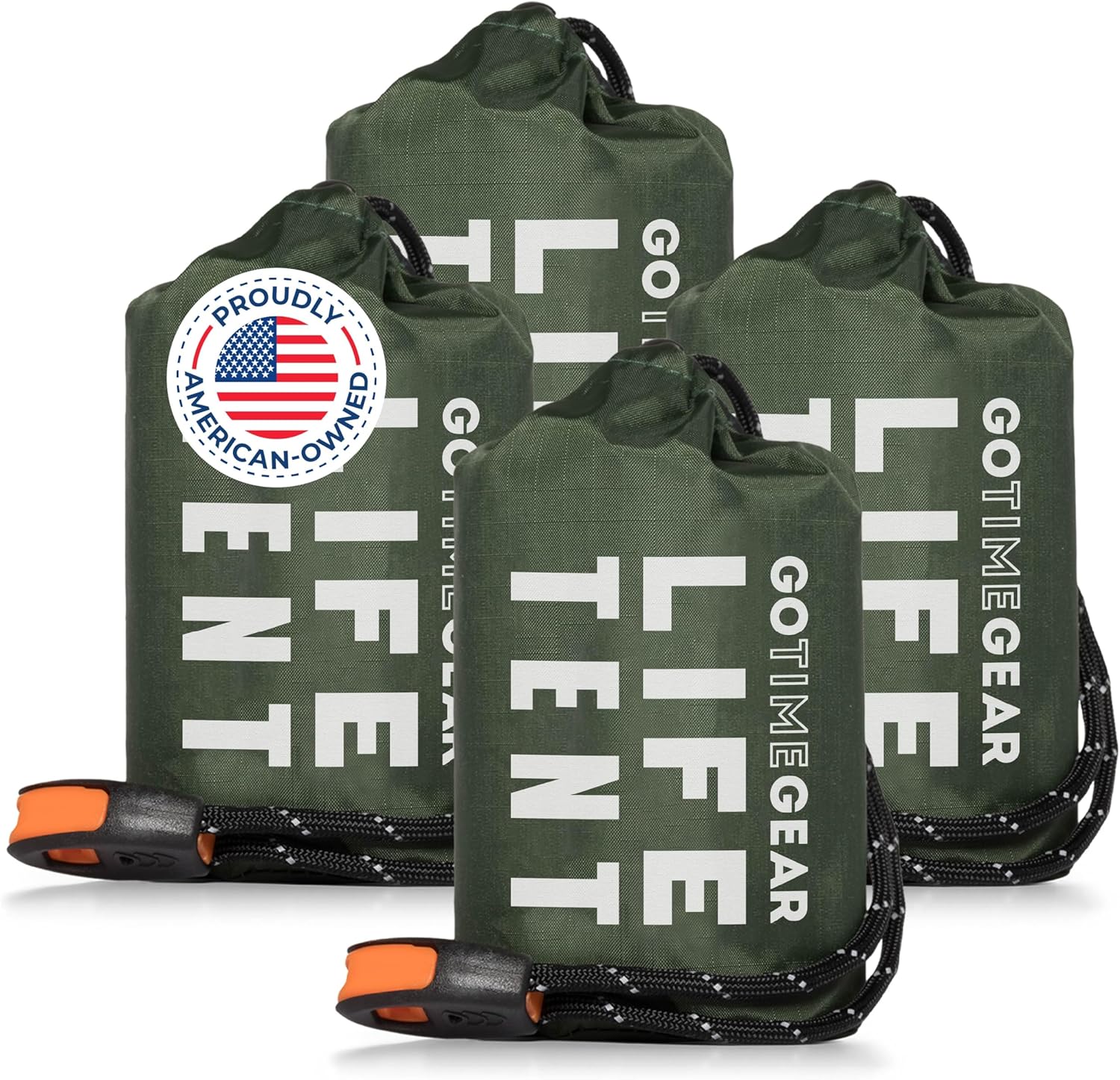 Go Time Gear Life Tent – lätt och pålitligt nöd-/överlevnadstält för naturen
