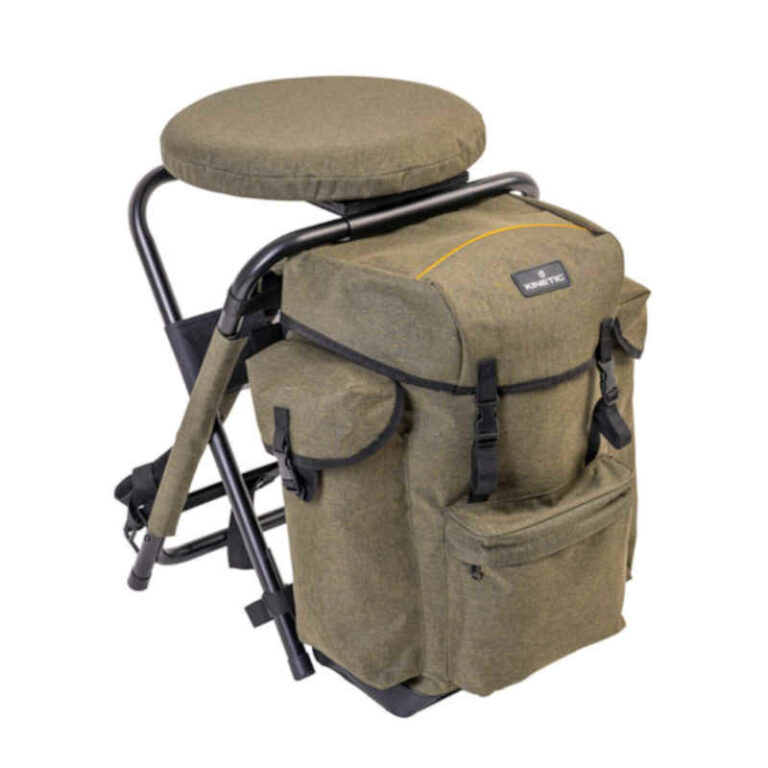 Kinetic Backpack 360 Luxury – ryggsäck och stol i ett för fisketuren