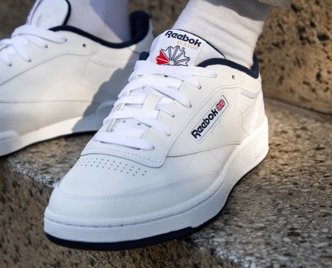 Reebok Herr Club C 85 Sneaker – Ikonisk Sneaker med Tidlös Stil