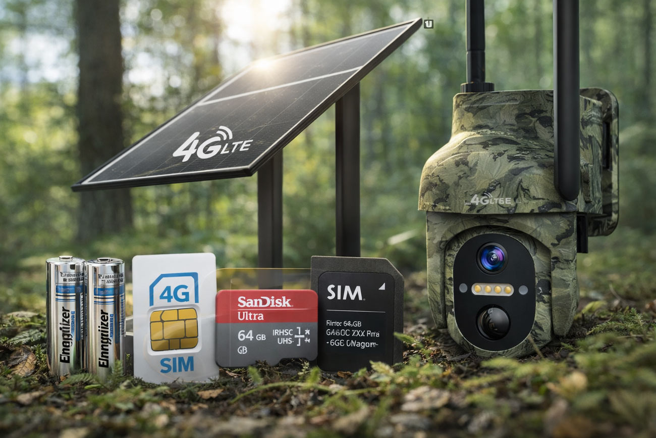 Rekommenderade tillbehör till din åtelkamera – maximera resultatet på jaktmarken