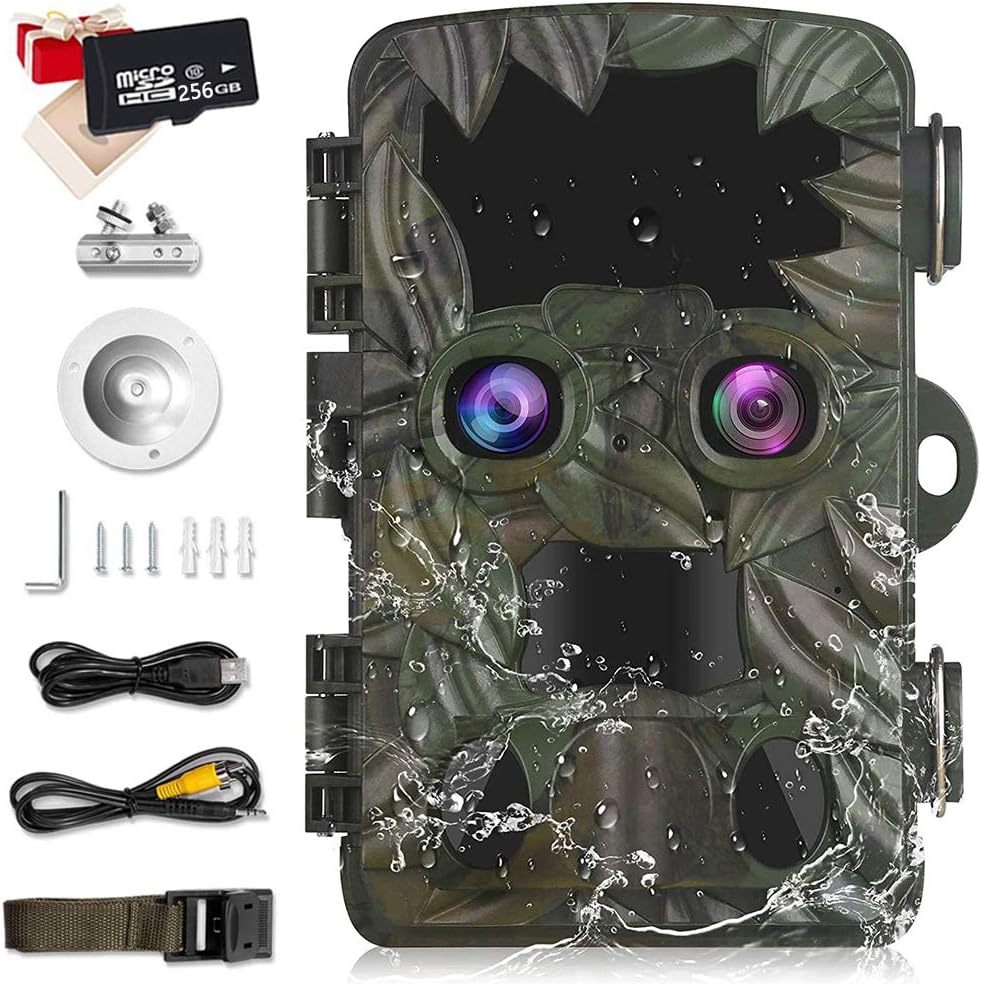 Braveking 1 Trail Camera Dual-Lens med Starlight – Avancerad åtelkamera för hög bildkvalitet