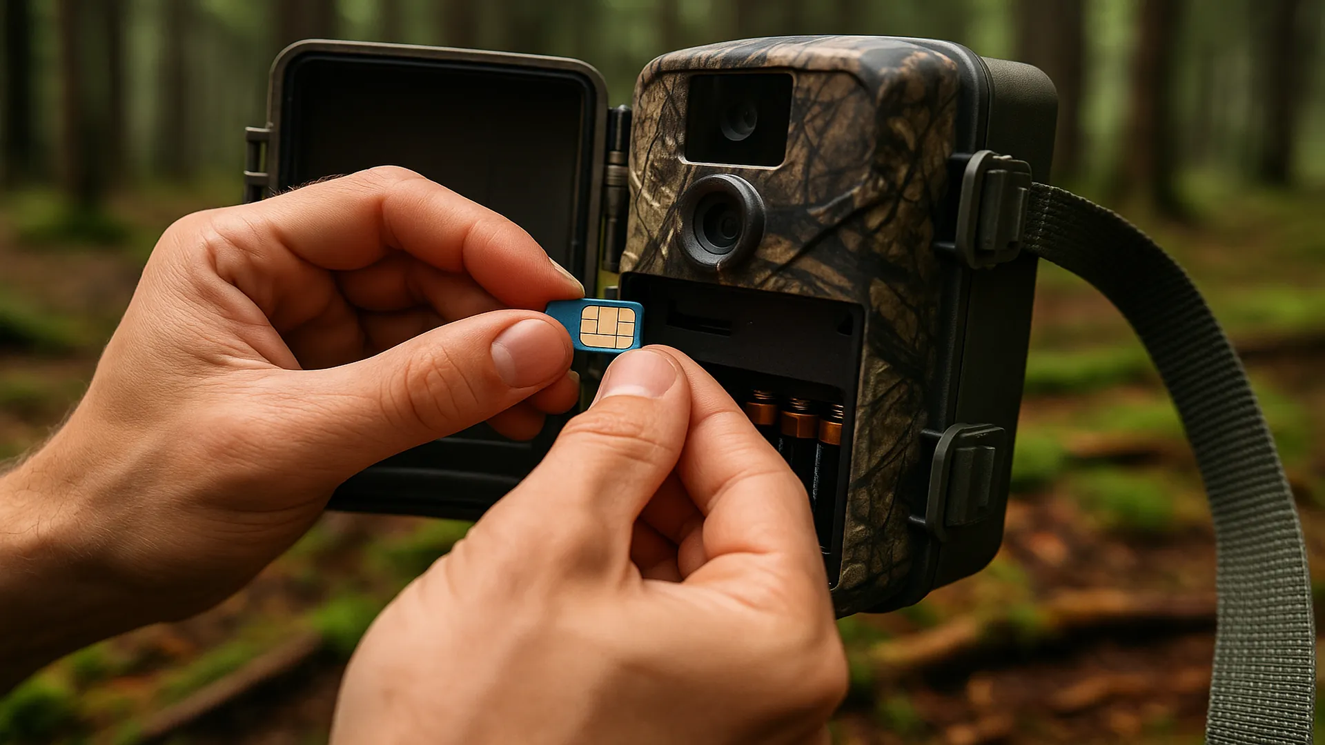 SIM-kort till åtelkamera – bästa val 2026 (kontantkort & abonnemang)