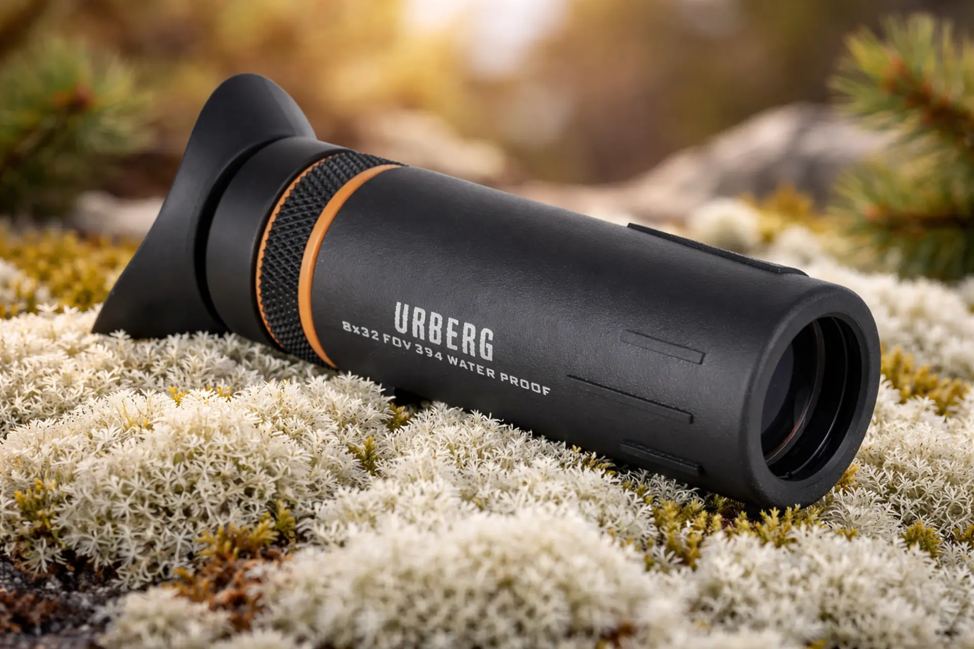 Urberg WP 8×32 Mono – lätt, vattentät kikare för friluftsliv och vardagsäventyr