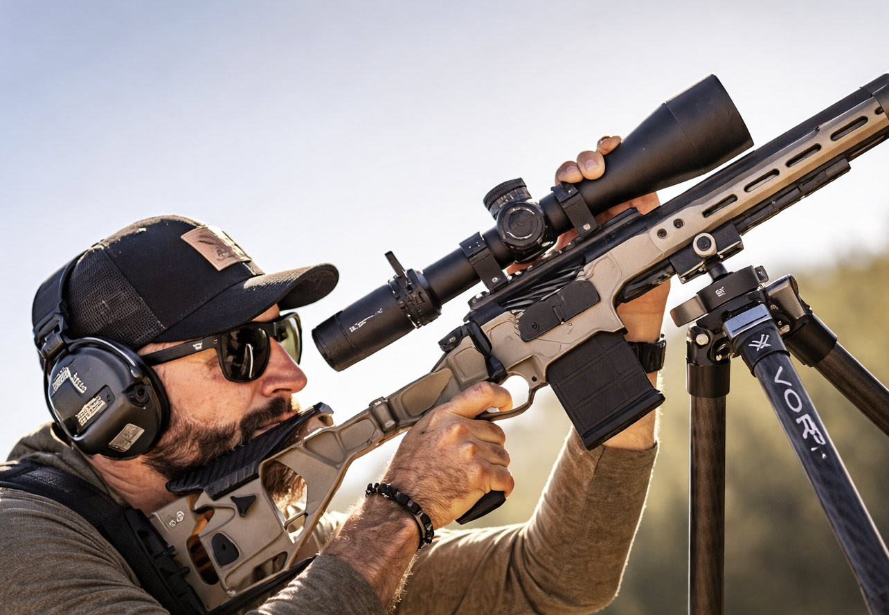 Vortex Strike Eagle 5–25×56 FFP EBR-7C – test & omdöme för vakjakt och toppfågel