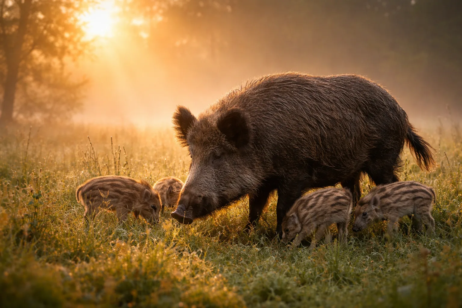 Vildsvin – fakta, beteende och tips för jägare