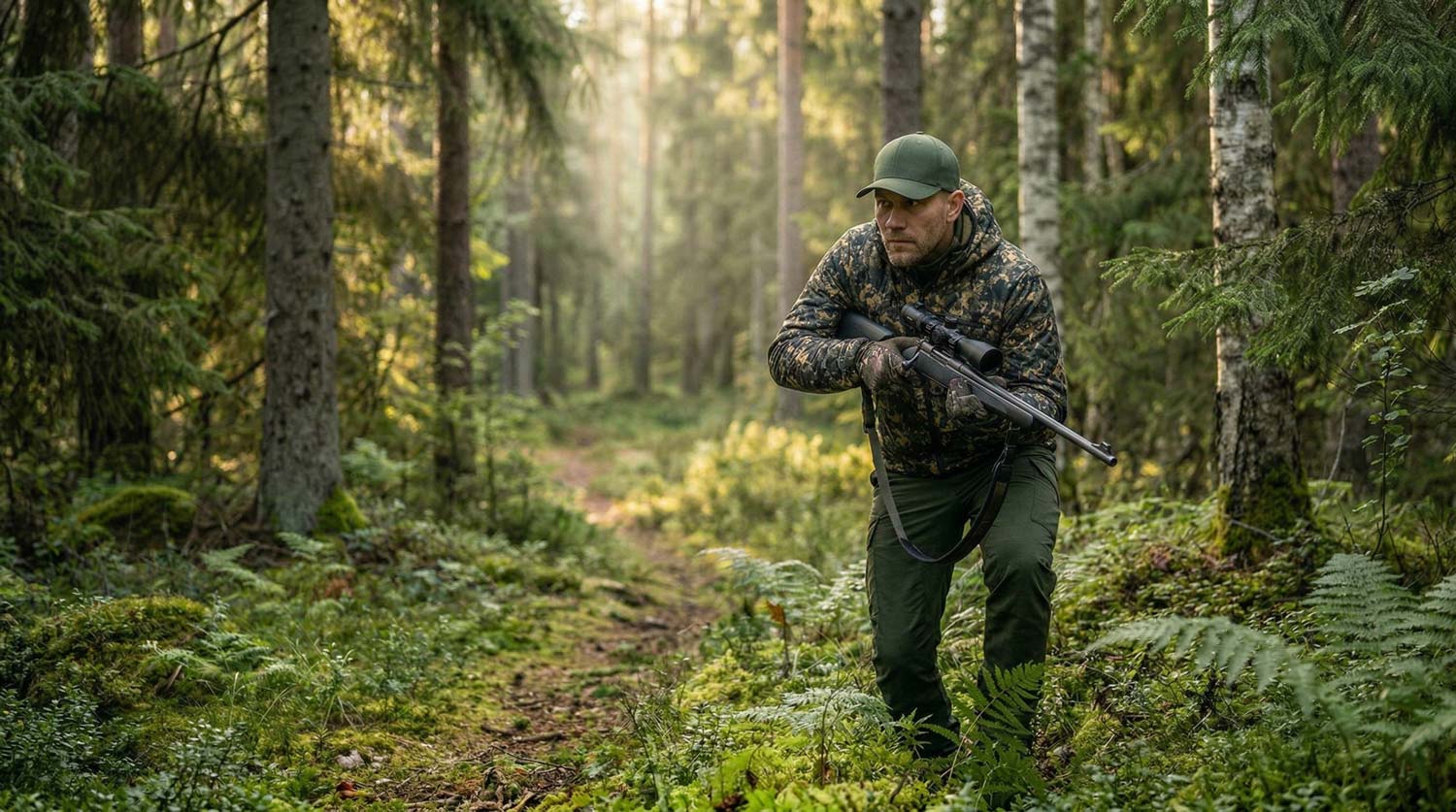 Chevalier Hunter Stretch Zip Hoodie – tyst, smidig och prisvärd jaktjacka