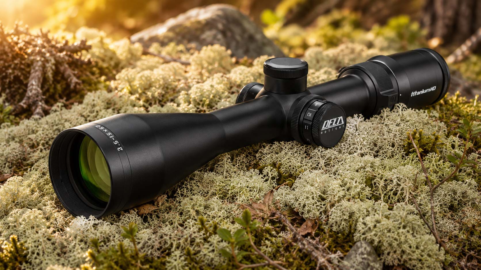 Delta Optical Titanium HD 2,5-15×50 Belyst Kikarsikte – test, omdöme och erfarenheter